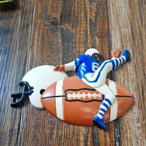 Burwood Vintage Football Player Wall Decor with‎ Helmet and Ball.